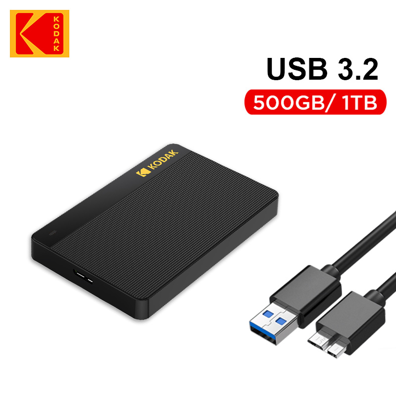 코닥 휴대용 외장 하드 드라이브 P160 500GB U - Ssd 500Gb 리뷰 및 가격