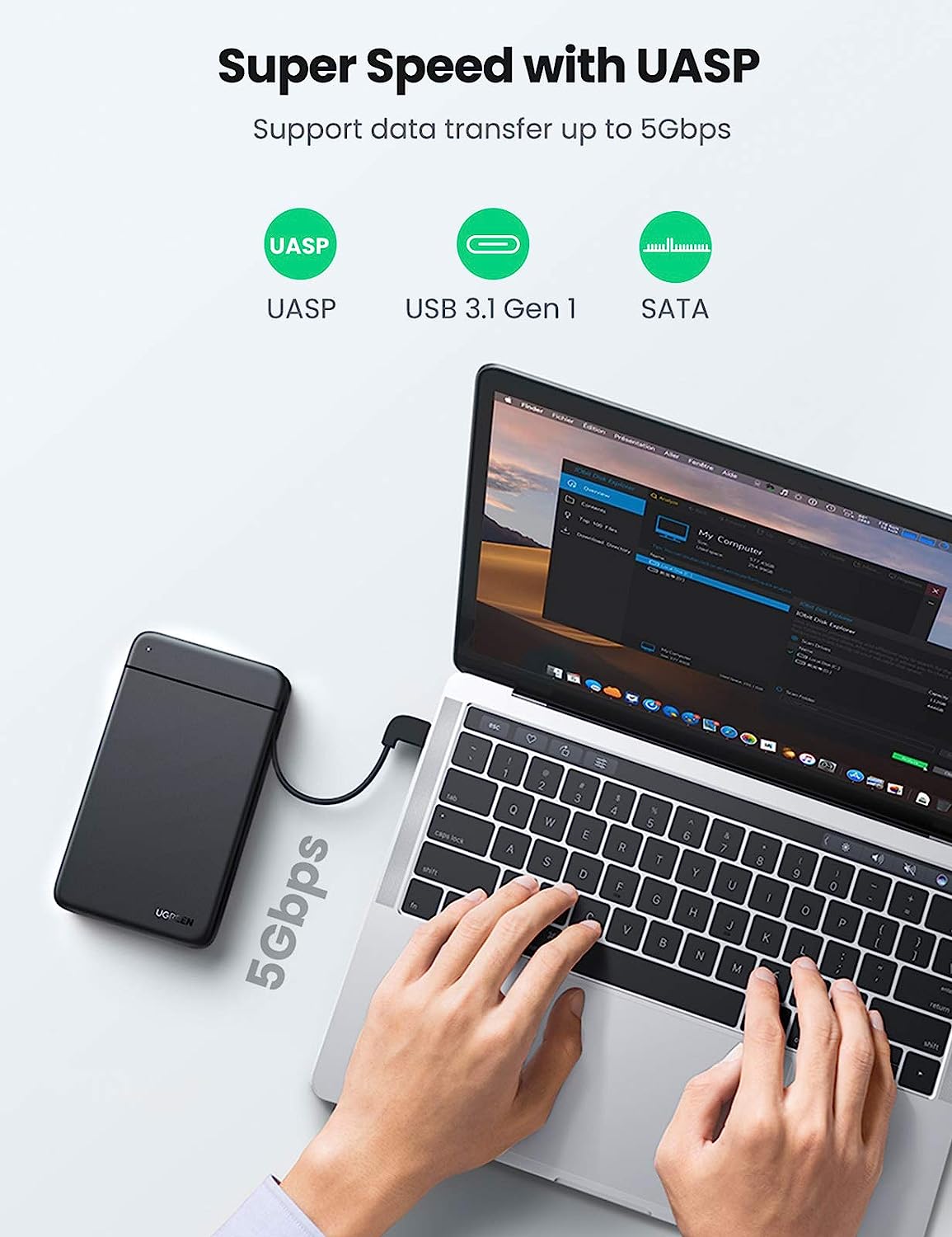 UGREEN USB C 하드 드라이브 인클로저 USB  - Ssd Hard Drive 리뷰 및 가격