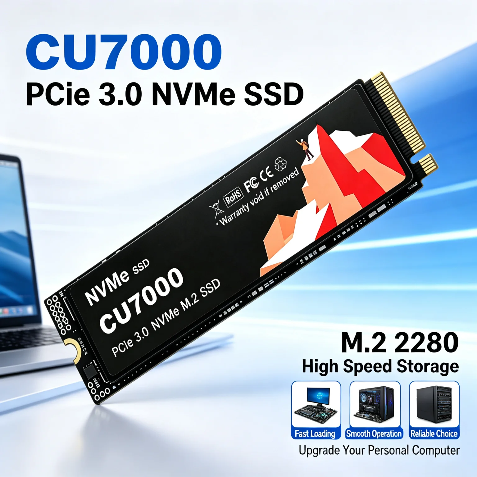 CU7000 SSD M.2 NVMe 내장형 솔리드 스테 - Ssd 500Gb 리뷰 및 가격