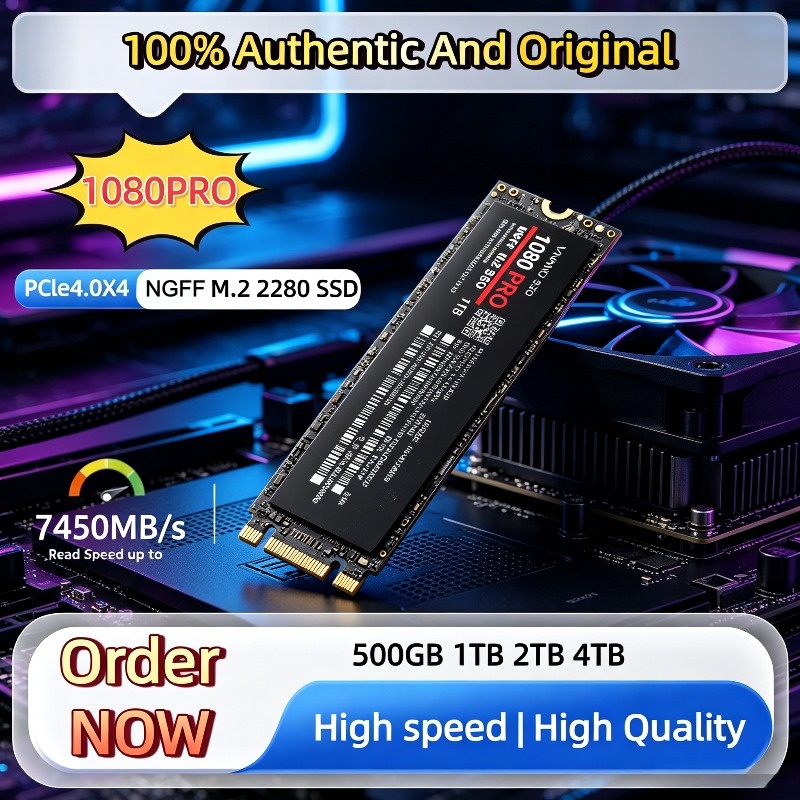 100% 정품 1080PRO PCIe 4.0 NGFF  - Ssd 500Gb 리뷰 및 가격