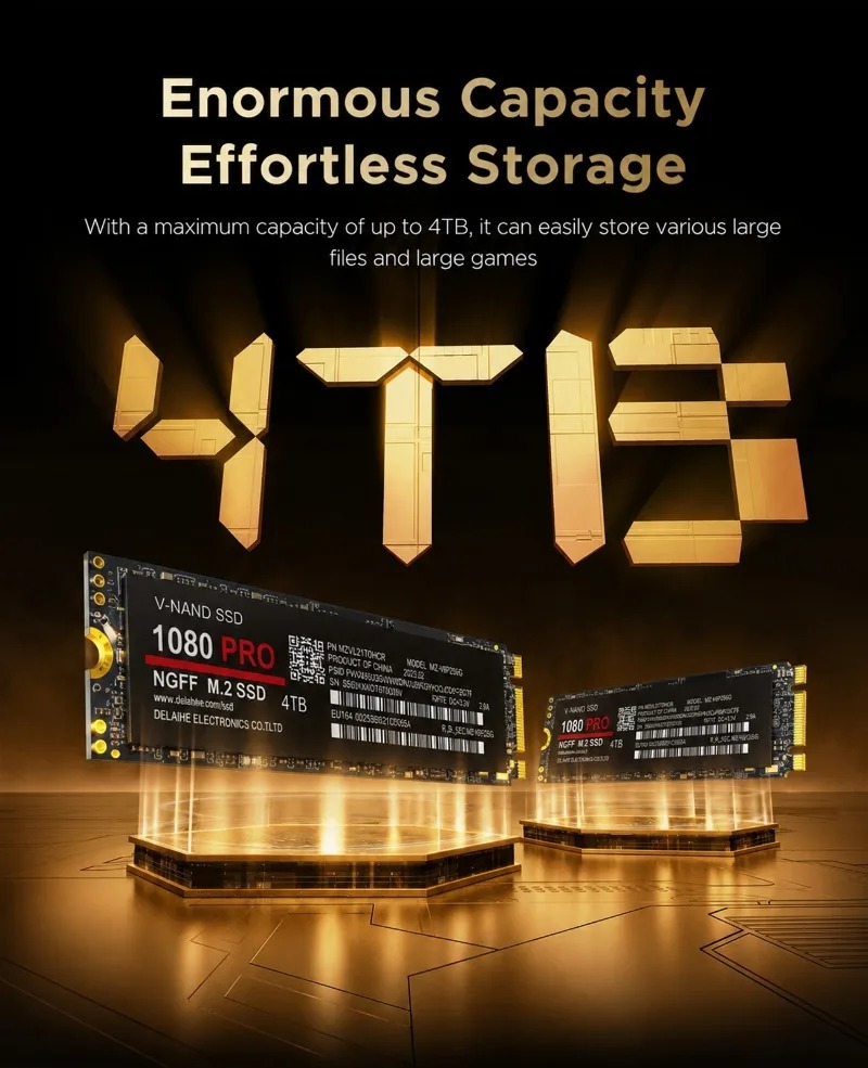 100% 정품 1080PRO PCIe 4.0 NGFF  - Ssd 500Gb 리뷰 및 가격