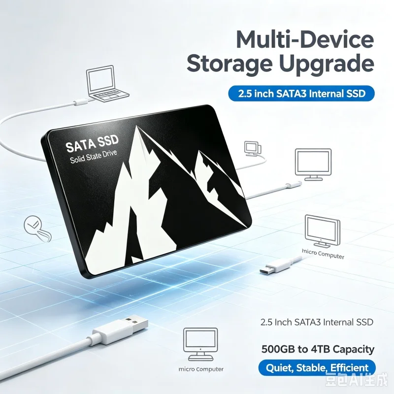 2.5인치 SATA3 내장형 SSD, 500GB, 1T - Ssd 500Gb 리뷰 및 가격
