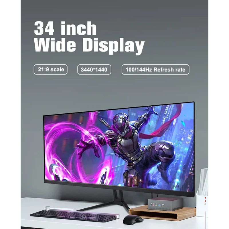 34인치 커브드 모니터 144Hz 165Hz 컴퓨터 스 - Memory Card Ssd 리뷰 및 가격